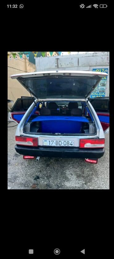 ваза стеклянная прозрачная высокая без узора: Model: VAZ 2109 (Samara) hatchbek Xarici görünüş: - Boz/gümüş rəngli — 5