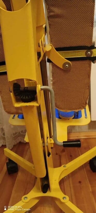 Tibbi geyim: Uşaq üçün vertikalizator (dayaq-stand) - Bədən üçün yumuşaq arxa — 3