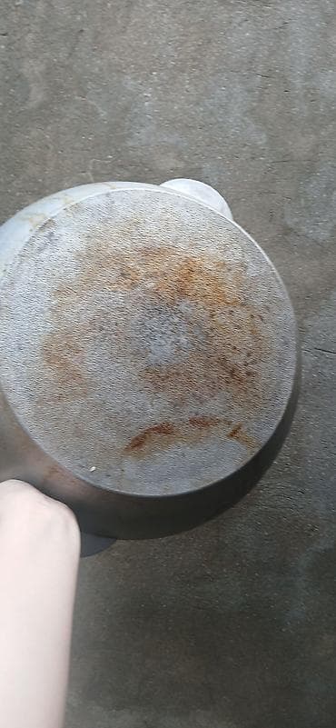 qaz pileteleri: Döküm tava/sac – iri ölçülü - Material: qalın divarlı tökmə metal — 2