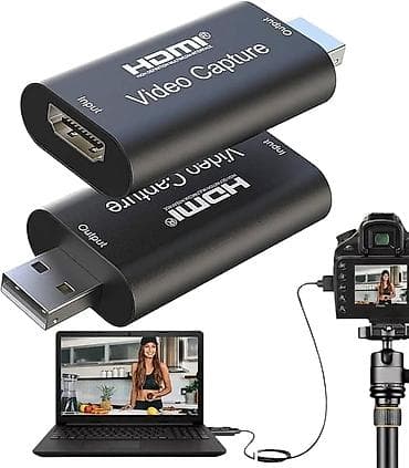 1080: HDMI Video Capture USB adapteri Canli yayin açmağ isdeyenler üçun — 2