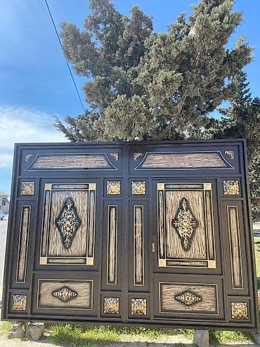 Salam Darvaza Yenidir Eni-3 Hündürlük-2.60.Çərçivə-8lik