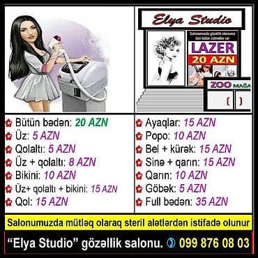 Peyk antenalarının quraşdırılması: VİP Salon xidmətləri: - Gəlin bəzədilməsi - Saç kəsimləri, düzümləri — 5
