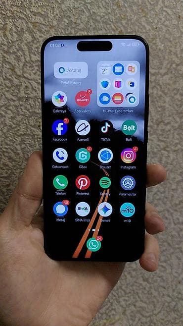 windows telefonlar: Huawei Nova, 256 GB, rəng - Qara, Sensor — 1