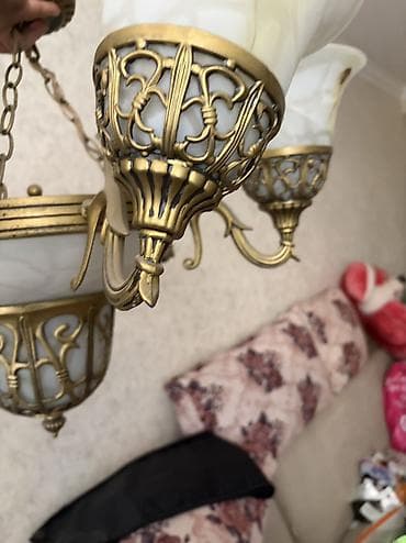 lampa spot: Çılçıraq, 6 lampa, Metal — 4