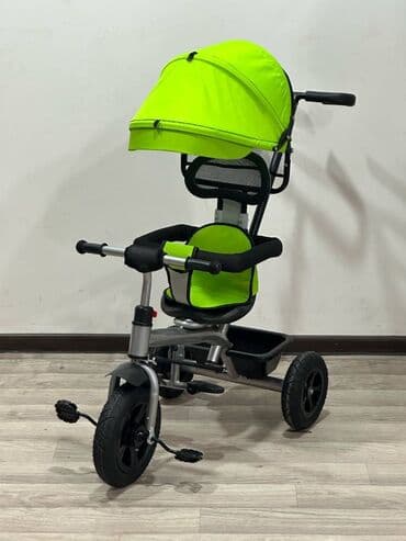 1 3 yaşlı uşaqlar üçün üçtəkərli velosipedlər: Çıxarıla bilən tutacaq ön təkəri idarə edir. Tutacaqlı üç təkərli — 4
