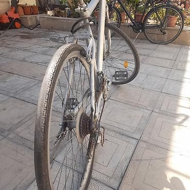 isma hybrid 8.5: Şəhər velosipedi – 28" təkərli, yüngül metal gövdə - Rəng: boz - — 6