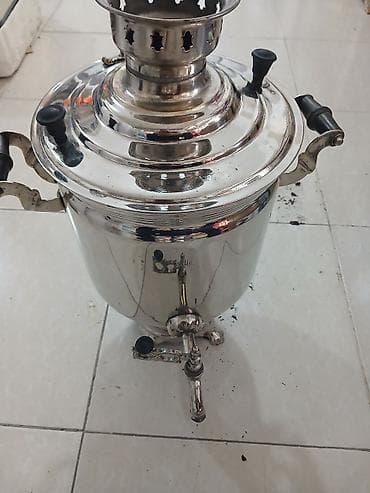 Samovarlar: İşlənmiş Od Samovar, 10-dan çox l, Ödənişli çatdırılma — 2
