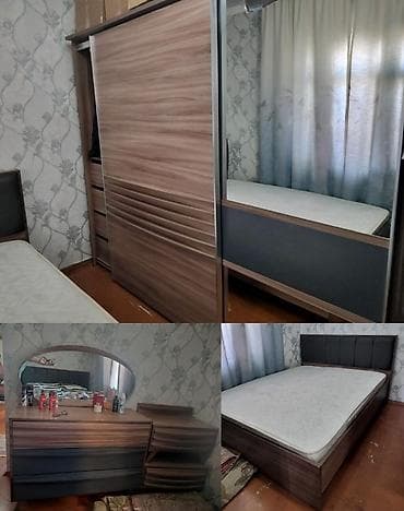 plastmas şkaf: İkinəfərlik çarpayı, Dolab — 1