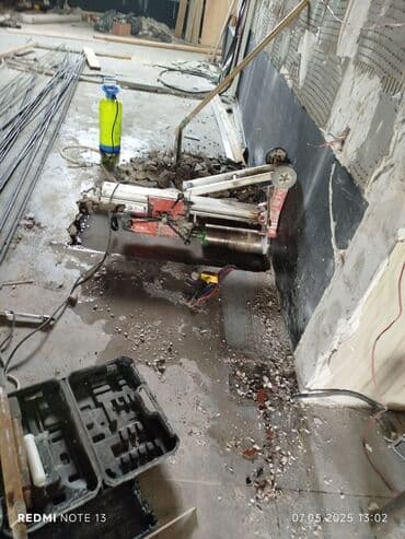 seyf qapi: #Betonkesme #betondeşmə Beton kubik kərpic - dən kəsim deşim — 14