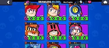 Другие комплектующие: Brawl Stars hesabı – geniş seçimli döyüşçülər və inkişaf etmiş — 8