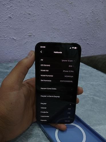 iphone 12 black: IPhone 12 Pro, 128 GB, Sierra Blue, Face ID — 5