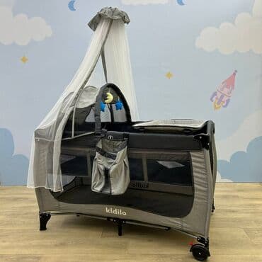 böyük manejlər: **KIDILO Alman markasından uşaq beşiyi – körpəniz üçün rahatlıq və — 3