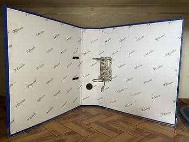 a4 kagiz topdan: Esselte lever arxiv qovluğu - Rəng: mavi - Format: A4 - Mexanizm — 3