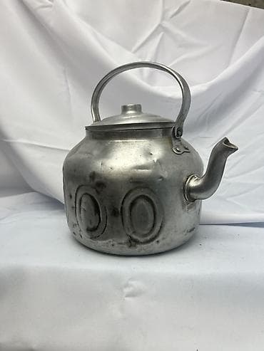 çaydan: İşlənmiş, rəng - Gümüşü, Çaydan, Alüminium, 2,5 bucket volume l — 2