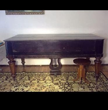 Antik kuyruklu piano – Wills. Pethmüller & Sohn, Göttingen - — 4