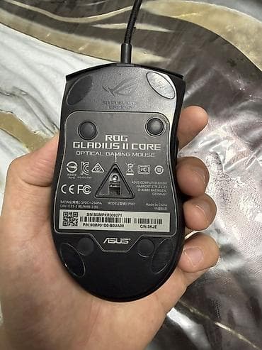 komputer aksesuar: ASUS ROG Gladius II Core – optik oyun siçanı - ROG seriyası, model — 4