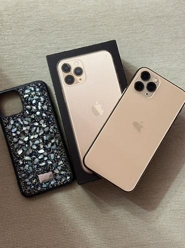 mini ipad 6: IPhone 11 Pro, Qızılı, Face ID — 1