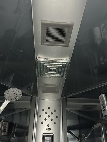 hamam tavanları: Üstü qapalı kabina, Künc üçün — 3