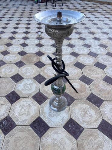 BMW: Nargilə dəsti - Klassik dizaynlı, metal gövdəli nargilə - Üst hissədə — 1