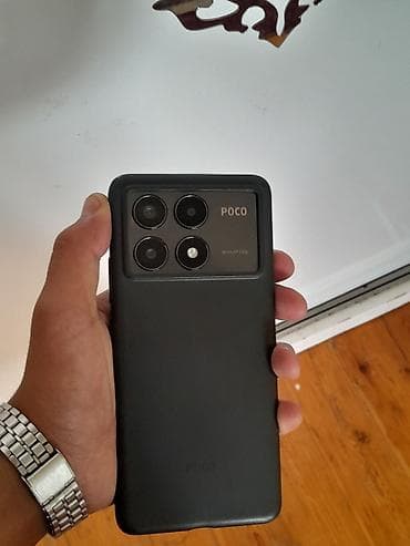 5g aparati: Poco X6 Pro 5G, 512 GB, rəng - Qara, Sənədlərlə — 3