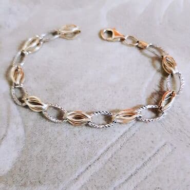 italyan qizili: Dəstə daxildir: Bilərzik, Sep, Sarı qızıl, 585 Əyar, 1714 g — 5