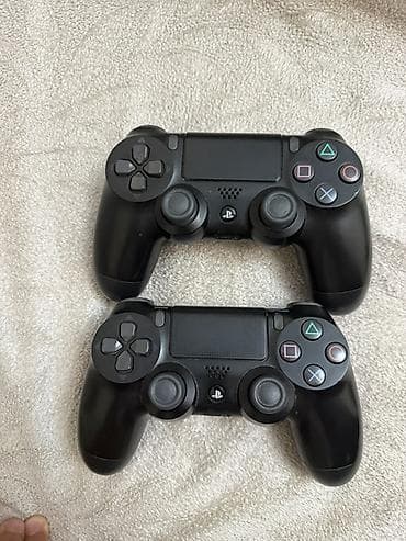 playstatio: Sony PlayStation 4 (PS4) sade 4 du usdunde 2 ədəd arginal pult şunuru — 3