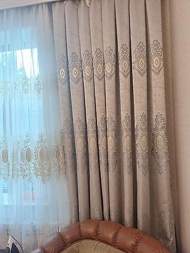 Декор и интерьер: Klassik üslubda pərdə dəsti - Tərkib: Gündəlik işığı kəsən qalın — 2