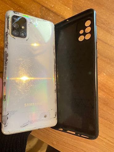 note 12 ekran: Samsung Galaxy A71, 128 GB, rəng - Ağ, Barmaq izi — 1