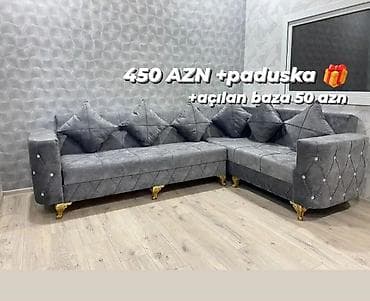 divan balaca: Künc divan, Yeni, Açılan, Bazalı, Parça, Şəhərdaxili pulsuz çatdırılma — 4