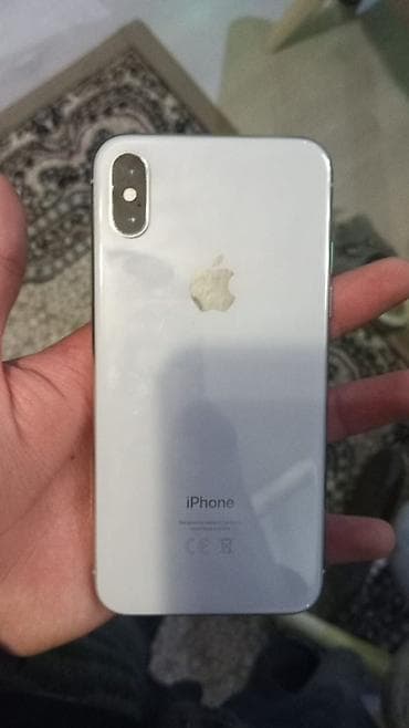 IPhone X, 256 GB, Gümüşü, Face ID — 1