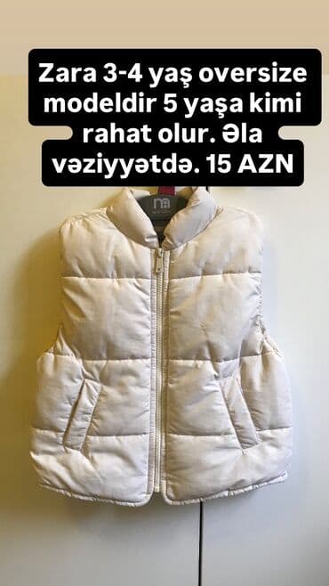 qız uşaqları üçün tortlar: Kurtka, Qız üçün, 2 - 3 yaş, Zara Kids — 10
