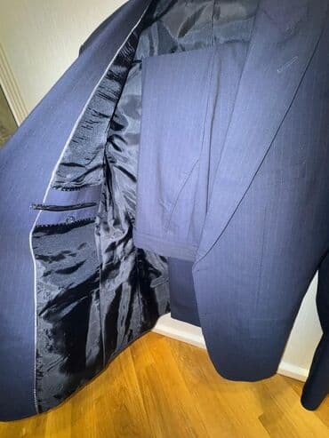 kisi pencekleri: Мужской костюм, Демисезон, New Look, M, цвет - Синий — 2