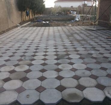 tek das: Trotuar (daş döşəmə) plitələri – geniş çeşid Məhsul: - Açıq sahələr — 46