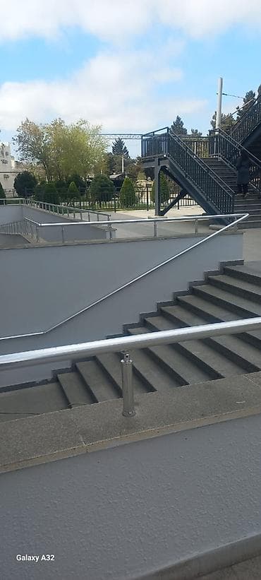 piy: Paslanmayan poladdan məhəccər və tutacaqlar – istehsal və quraşdırma — 1