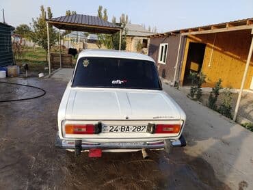 şam qəlibləri: Model: VAZ 2106 (Jiguli) Kuzov: sedan, ağ rəng Nömrə: AZ 24-BA-287 — 1