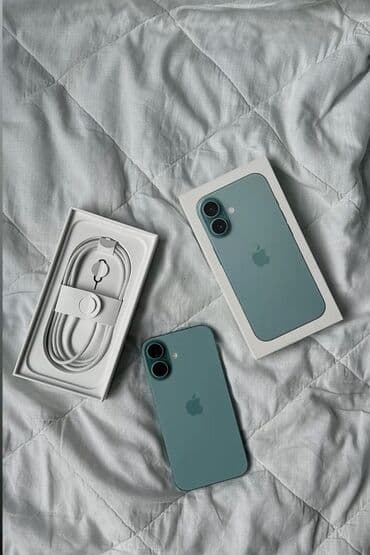 azerbaycan iphone 11 pro max: IPhone 16, 128 GB, Mavi, Face ID — 3