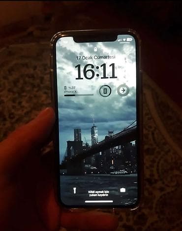 IPhone X, 256 GB, Zəmanət, Face ID, Sənədlərlə