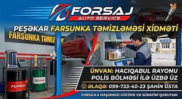 Forsaj Auto Service – Peşəkar farsunka (inyektor) təmizlənməsi xidməti lalafo.az -da Forsaj Auto Service – Peşəkar farsunka (inyektor) təmizlənməsi xidməti