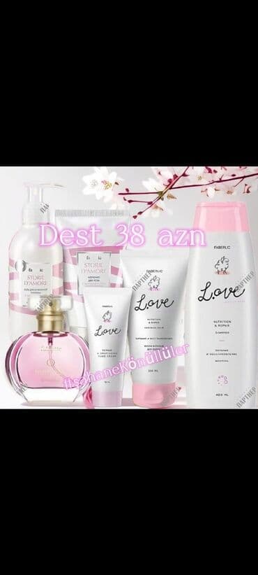 daban catları ucun krem: Love Şampun 400 ml Love Balzam 150 ml Love Əl Kremi 70 ml Kaori — 1