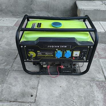 Satış, İşlənmiş, Benzin, Generator, Ünvandan götürmə, Kredit yoxdur