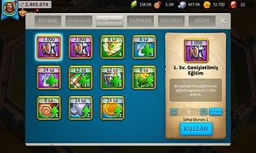 Rise of Kingdoms hesabı – inkişaf etmiş şəhər və zəngin inventar - — 6