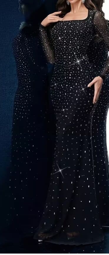 Женская обувь: Zərif gecə geyimi – qara rəngdə, tamuzun bədənə oturan və aşağı — 1