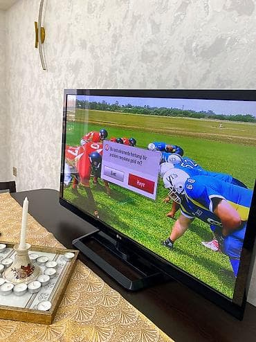 LG LED televizor 107 sm. Heç bir problemi yoxdur. Pultu originaldır