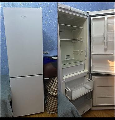 Soyuducu. Ariston(Hotpoint) Nofrost sistem. Çox seliqeli işlenib