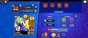 Brawl Stars hesabı – geniş skin və resurs toplusu - Kupa: 78 442+ - — 7