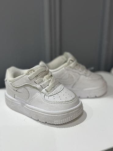 Rəng - Ağ Krossovkalar, Nike, Ölçü: 19.5, Uniseks