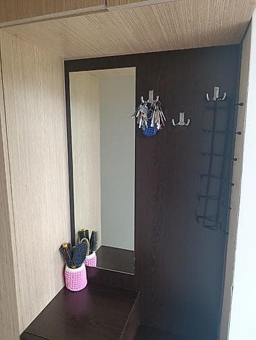 dəhliz dolablari: 5 qapı, Güzgülü, Qəhvəyi, Digər material, Açılan, Düz dolab — 3