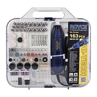 Mexaniki əl alətləri: ROYCE Professional Power Tools – RDG135-163T Mini Drel/Die Grinder — 1