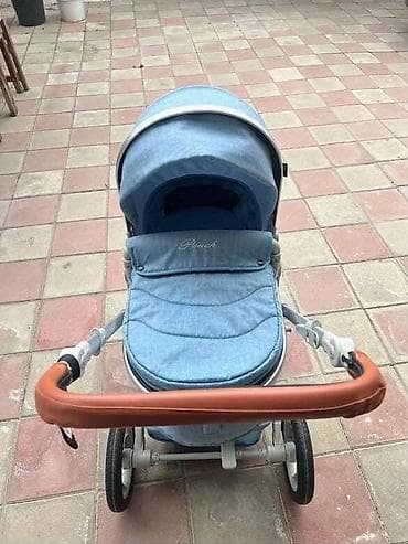 6 yaş: Aygün ☀️Pouch firmasinin kolyaskası 100 azn Təp təzədir. Yeni alınıb — 2