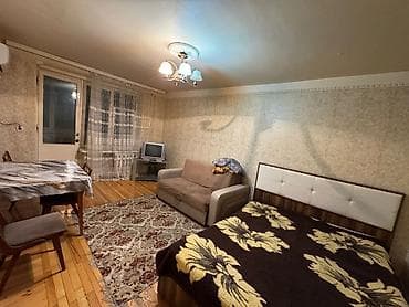 ayliq kiraye ev: Bakı, 1 otaqlı, Köhnə tikili, m. Elmlər Akademiyası, 35 kv. m — 6